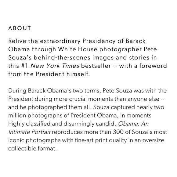 NEW Obama: An Intimate Portrait - Photography by Pete Souza - Picture 7 of 10